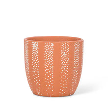 Small Dot Pattern Planter- 4"H