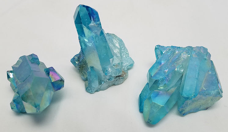 Aqua Aura Quartz Cluster – Jordan's Jungle Aqua Aura Quartz Cluster – Jordan's Jungle