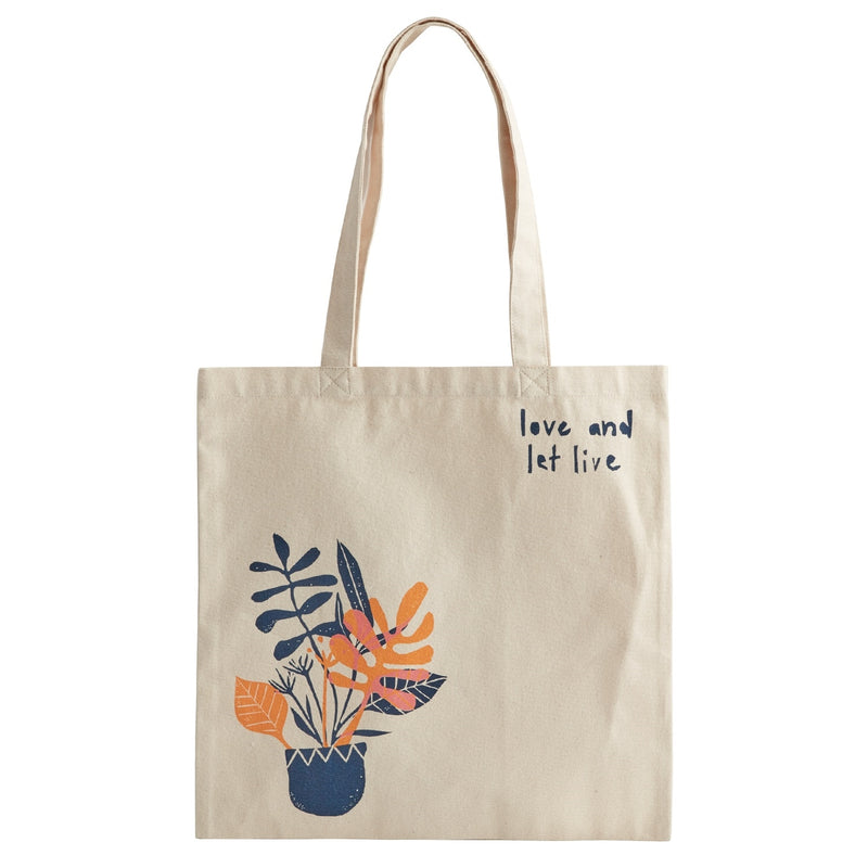 Love and Let Live Tote Bag